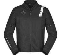 Spidi Corsa Net Windout Motorcycle Textile Jacket, black/white, size L