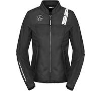 Spidi Corsa Net Windout Motorcycle Textile Jacket, black/white, size XS