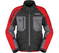 Spidi Crossmaster 2 H2Out waterproof Motorcycle Textile Jacket, red, size L for Men
