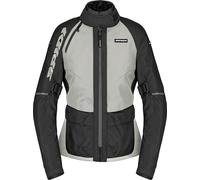 Spidi Crossmaster 2 H2Out waterproof Ladies Motorcycle Textile Jacket, black-white, size 3XL for Men