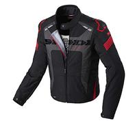 SPIDI D206-021- M Warrior H2Out Jacket, Black/Red, Medium