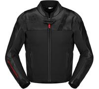 Spidi DP Progressive Hybrid Motorcycle Leather Jacket, black, size 54