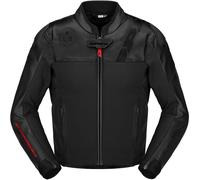 Spidi DP Progressive Hybrid Motorcycle Leather Jacket, black, size 58