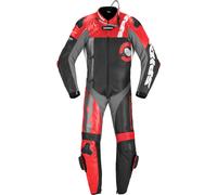 Spidi DP-Progressive Perforated Pro One Piece Motorcycle Leather Suit, red/black, size 58