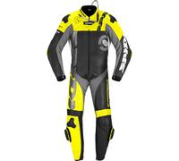 Spidi DP-Progressive Pro, leather suit 1pcs. perf 52 Black/Neon-Yellow/Grey