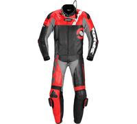 Spidi DP-Progressive Touring Two Piece Motorcycle Leather Suit, red/black, size 56