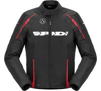 Spidi Dragon H2OUT waterproof Motorcycle Textile Jacket, black-red, size S for Men