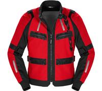 Spidi Enduro Pro Motorcycle Textile Jacket, black-red, size L for Men