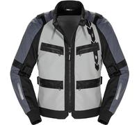 Spidi Enduro Pro Motorcycle Textile Jacket, dark grey/light grey, size XXL
