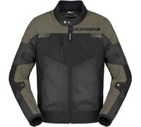 Spidi Equinox Net Windout Motorcycle Textile Jacket, black/olive, size M