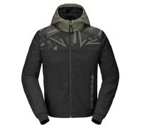 Spidi Evo Sport Motorcycle Hoodie, black-green, size 3XL for Men