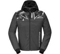 Spidi Evo Sport Motorcycle Hoodie, black/grey, size S