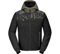 Spidi Evo Sport Motorcycle Hoodie, black/olive, size 3XL