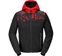 Spidi Evo Sport Motorcycle Hoodie, black/red, size XXL