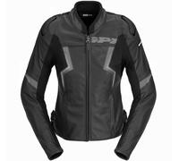 Spidi Evorider 3 Ladies Motorcycle Leather Jacket, black, size 48