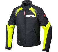 Spidi Flash Evo H2Out Motorcycle Textile Jacket, black-yellow, size M for Men