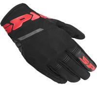 Spidi Flash H2OUT Ladies Motorcycle Gloves, black/red, size XL