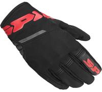 Spidi Flash H2OUT Motorcycle Gloves, black-red, size S for Men