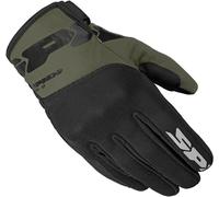 Spidi Flash-KP Tex Motorcycle Gloves, black-green, size 3XL for Men