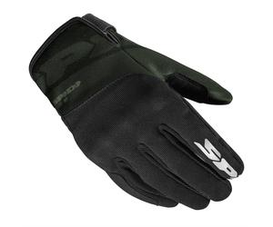 Spidi Flash-KP Tex Motorcycle Gloves, black-grey, size 2XL for Men