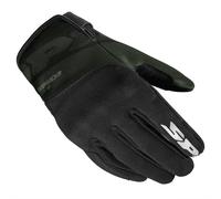 Spidi Flash-KP Tex Motorcycle Gloves, black-grey, size M for Men