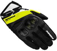 Spidi Flash-R Evo Motorcycle Gloves, black-yellow, size XL for Men