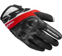 Spidi Flash-R Evo Tex Ladies Motorcycle Gloves, red, size L