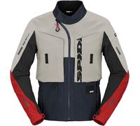 Spidi Frontier Motorcycle Textile Jacket, white-red-blue, size 3XL for Men