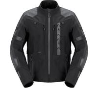 Spidi Frontier Pro H2OUT waterproof Motorcycle Textile Jacket, black, size S for Men
