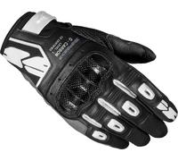 Spidi G-Carbon Ladies Motorcycle Gloves, black/white, size L