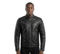 Spidi Garage Heavy Duty Leather Jacket, Black