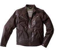 Spidi Garage Motorcycle Leather Jacket, brown, size 50 for Men