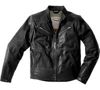 SPIDI GARAGE leather jacket black 56