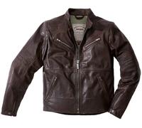 Spidi Garage Motorcycle Leather Jacket, brown, size 54 for Men