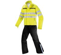 Spidi H2 Life Rain Two Piece Suit, black/yellow, size S
