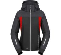 Spidi H2Out II waterproof Ladies Motorcycle Hoodie, black/red, size L