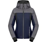 Spidi Hoodie II, textile jacket H2Out women M Dark Blue/Silver/Black