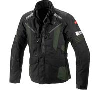 Spidi H2Out Outlander Motorcycle Textile Jacket, black/grey/green, size L