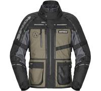 Spidi Hard Track 3 H2Out waterproof Motorcycle Textile Jacket, green, size 2XL for Men