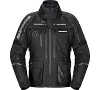Spidi Hard Track 3 H2Out waterproof Motorcycle Textile Jacket, black, size 3XL for Men