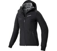 Spidi Hoodi Armor Women Motorcycle Textile Jacket, black, size L