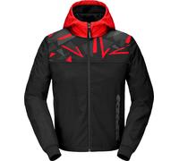 Spidi Hoodie Evo Sport, textile jacket XXL Black/Red/Grey