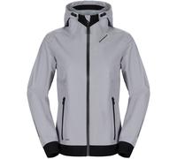 Spidi Hoodie Shell Ladies Functional Jacket, light grey/black, size S