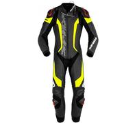 Spidi Laser Pro, leather suit 1pcs. perforated 50 Black/Neon-Yellow