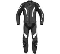 Spidi Laser Touring, leather suit 2pcs. 50 White/Black