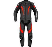 Spidi Laser Touring, leather suit 2pcs. 46 Black/Red