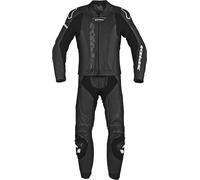 Spidi Laser Touring, leather suit 2pcs. Long 48 White/Black
