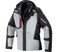 Spidi Mission-T H2Out Step-InArmor Motorcycle Textile Jacket, black/grey, size S