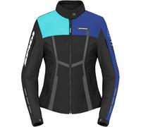 Spidi Motojoy Ladies Motorcycle Textile Jacket, black/blue, size XS