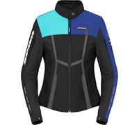 Spidi Motojoy Ladies Motorcycle Textile Jacket, black-blue, size 2XL for Women